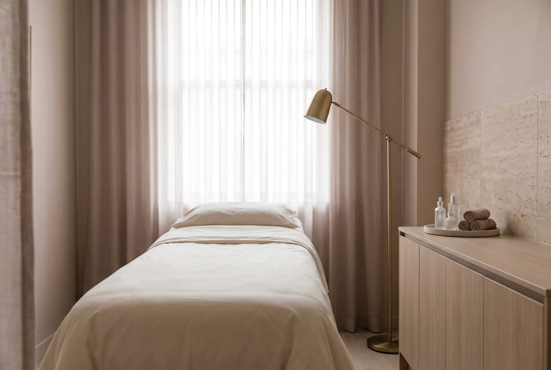 Treatment room at ANA Wellbeing